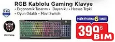 RGB KABLOLU GAMİNG KLAVYE indirimli fiyat RGB KABLOLU GAMİNG KLAVYE fiyat ve kampanya bilgisi